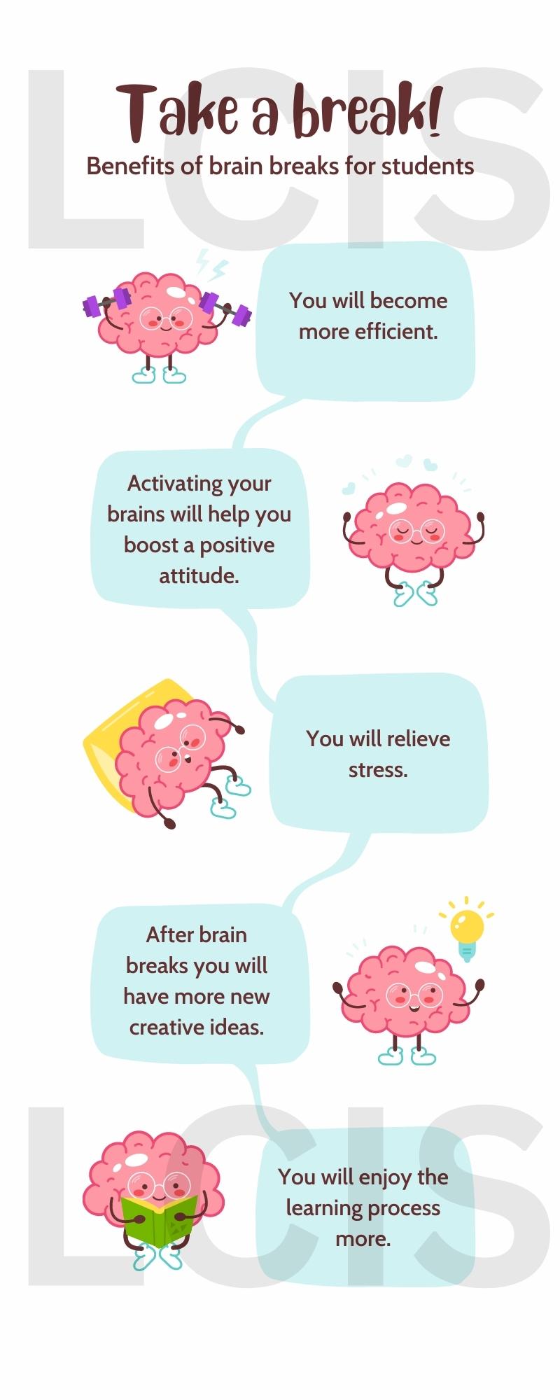 Benefits of brain breaks for students